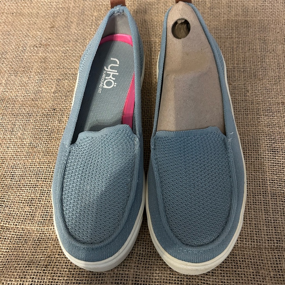 Ryka Slate Blue Slip-On Shoes